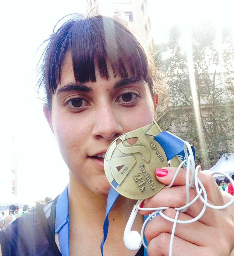 Los 21k de Daniela Paz