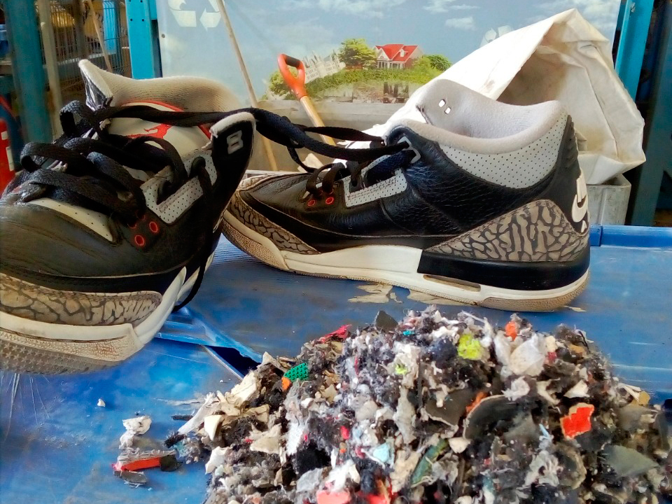 reciclaje zapatillas