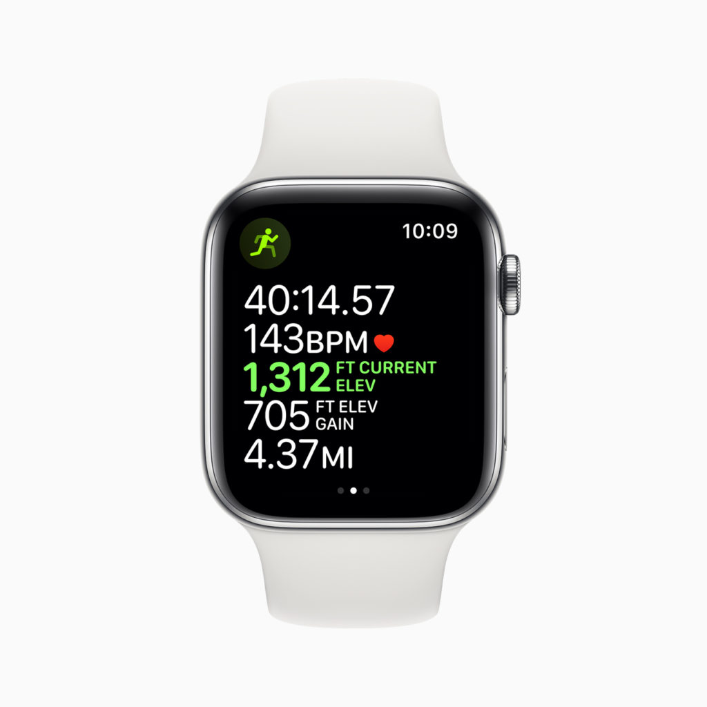 Apple Watch Series 5 y su app que te recuerda lo bueno de respirar